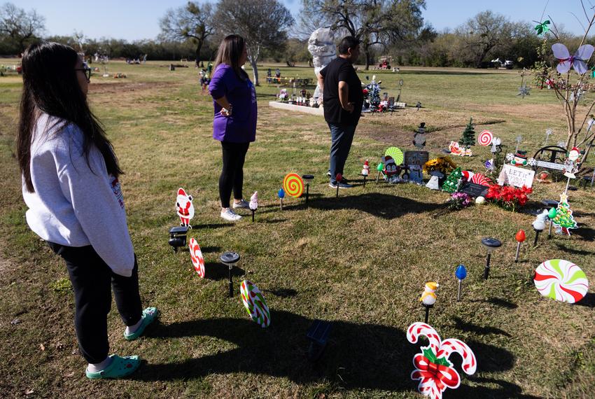 Uvalde family spends subdued holidays after mass shooting without Tess
